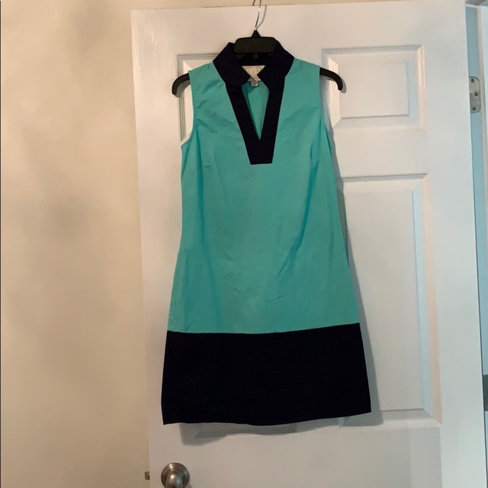 Sail to Sable color block dress